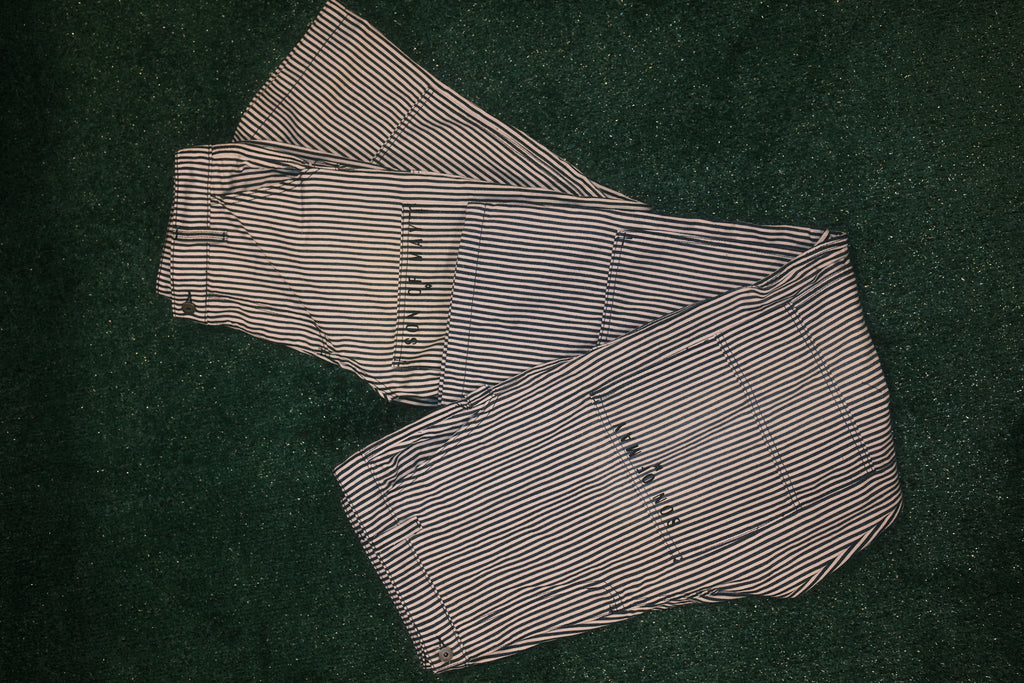 Son of May Blue Pin Striped Pants
