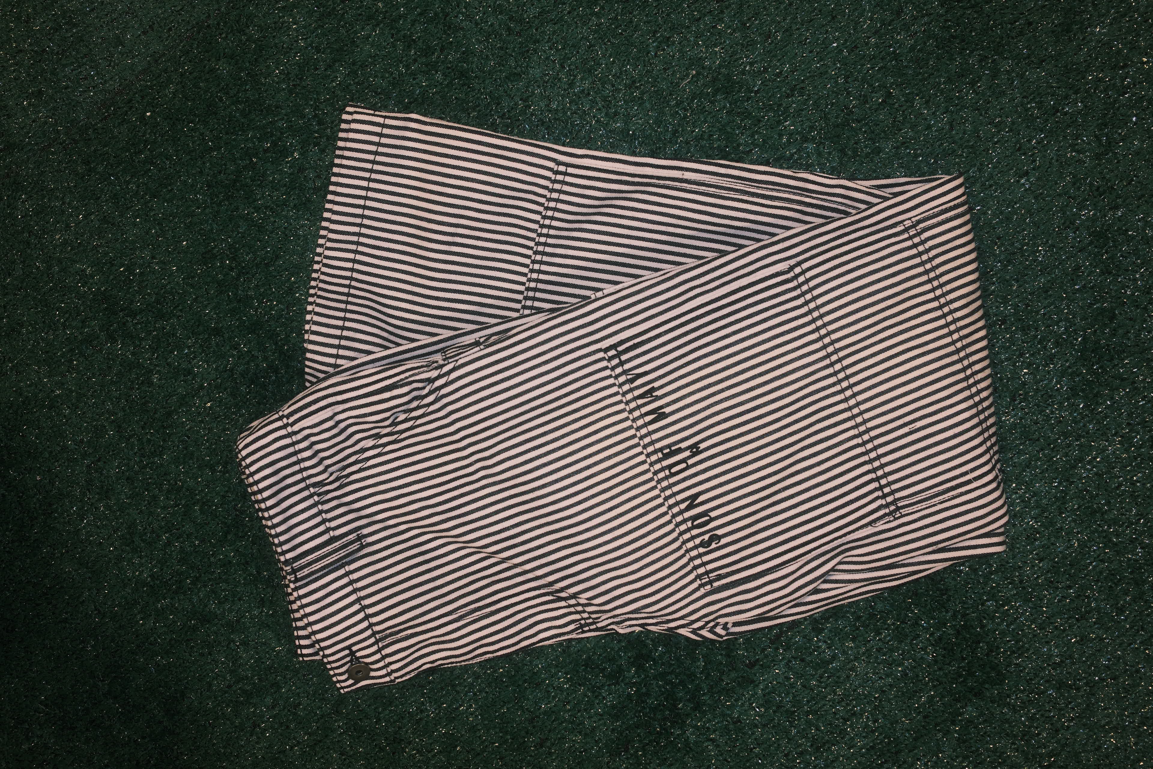 Son of May Blue Pin Striped Pants